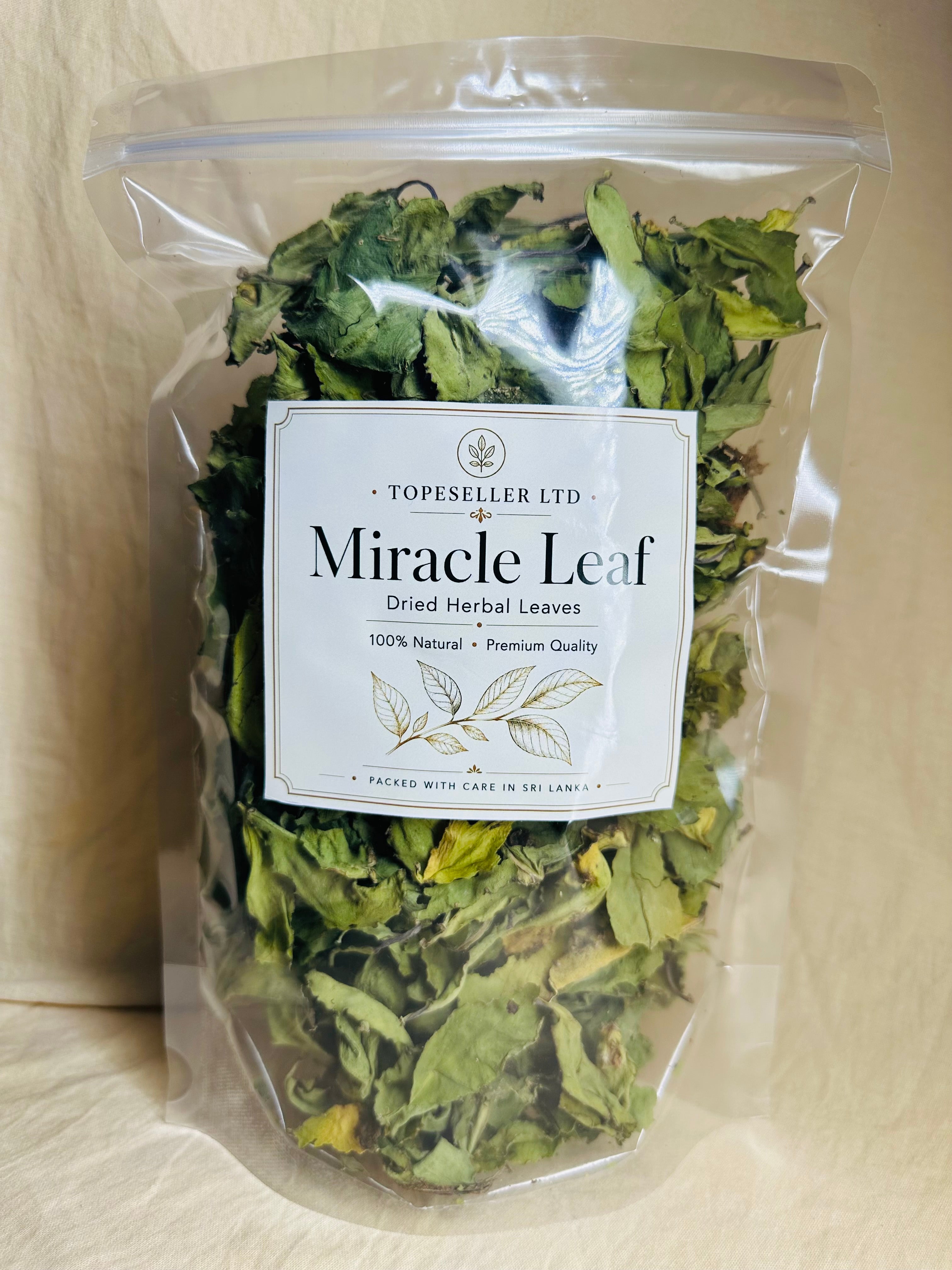Dried Miracle Leaf (Kalanchoe Pinnata) – Premium Natural Dried Leaves